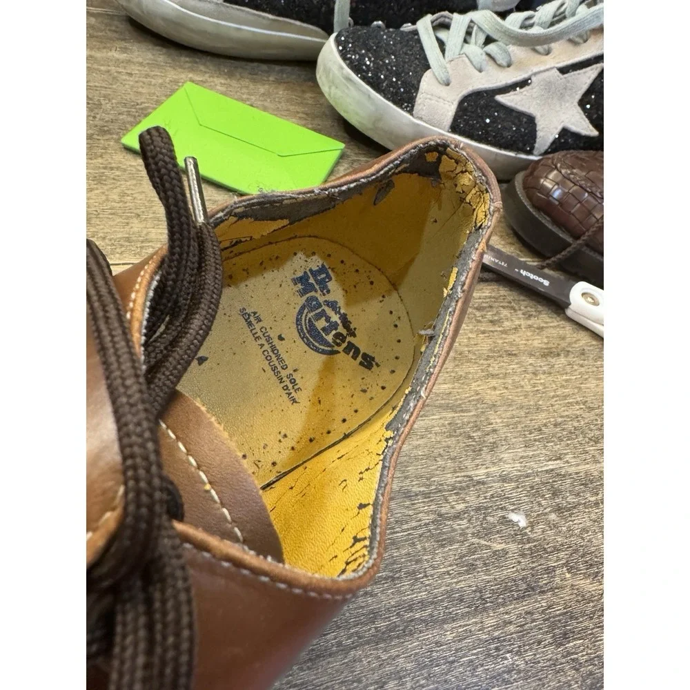 Dr. Martens Brown Lace-Up Oxford Size 10 1461 Ziggy
